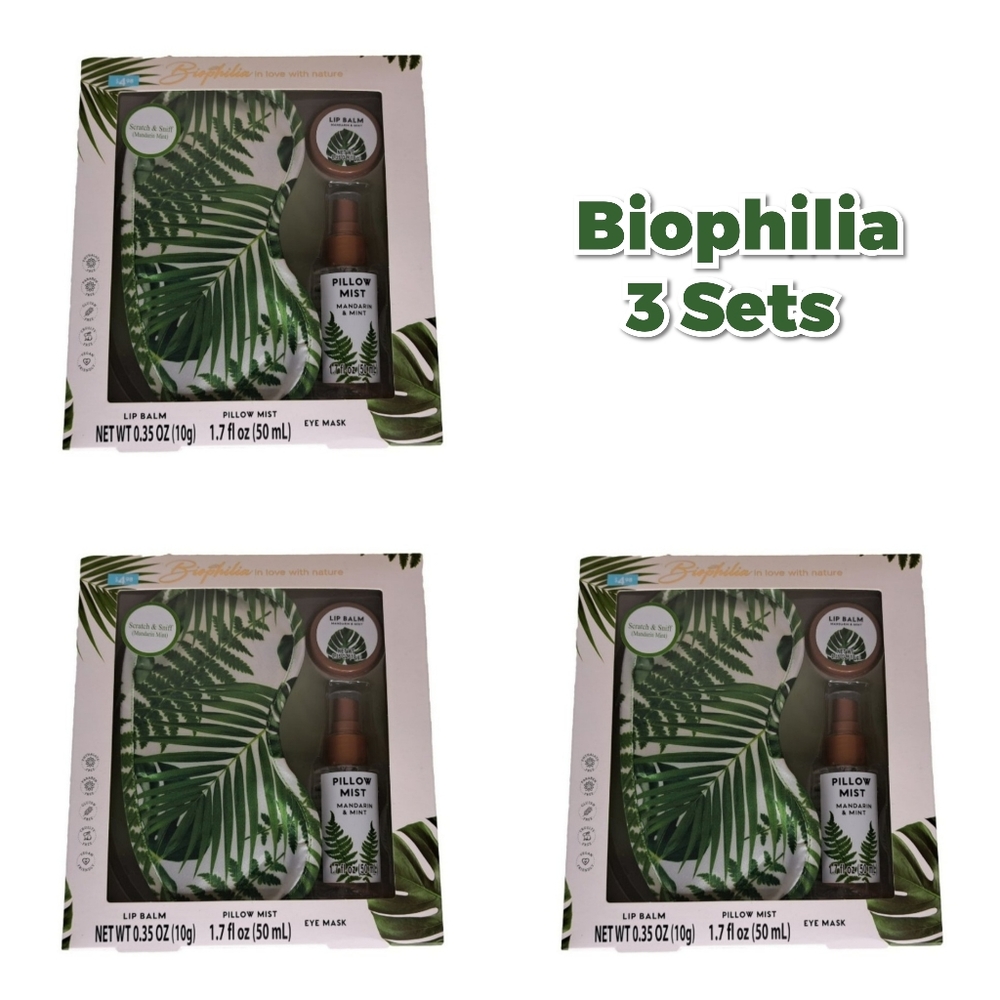 NWT Biophilia Set - (3) Sets